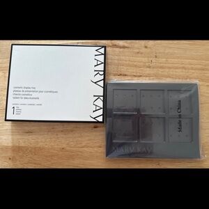 Mary Kay Black and White Cosmetic Tray